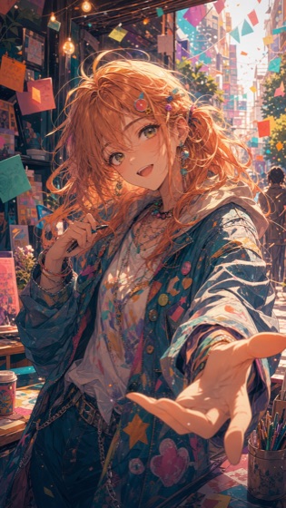 ENFP-chan character portrait